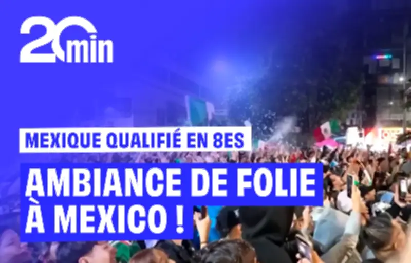 Mondial 2026 : Mexico en liesse après la qualification du Mexique en 8es