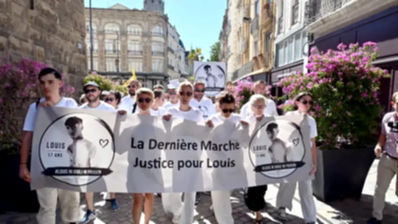 Mort de Louis : sa mère réclame une justice plus dure devant 4 500 personnes