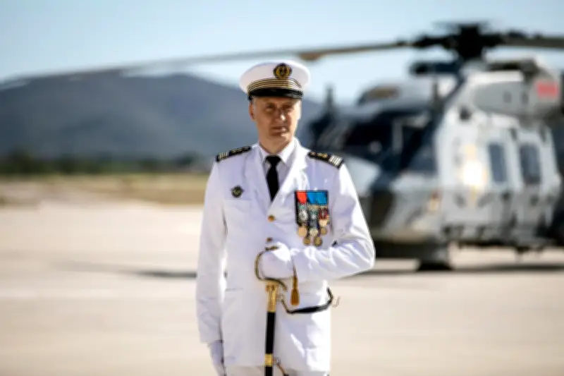 Nouveau commandant à la BAN d'Hyères : Augustin-Marie Aubret prend les rênes