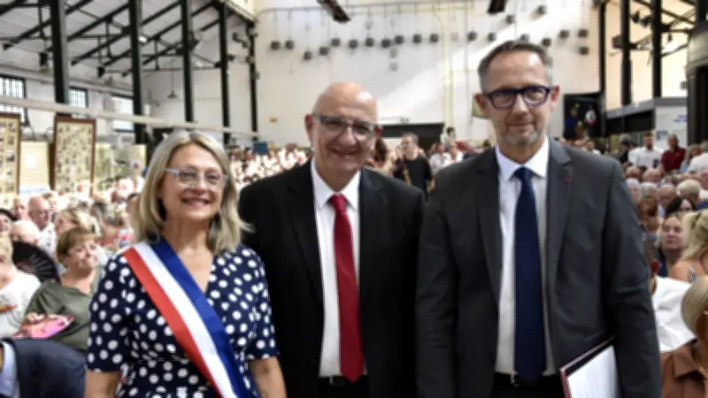 Patrick Malavieille reçoit la Légion d'honneur à La Grand-Combe