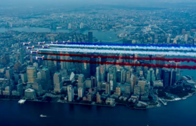 Patrouille de France : défilé historique du 4-Juillet à New York