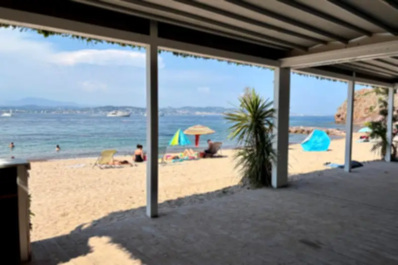 Plage privée de l'Aiguille à Théoule-sur-Mer : fermeture et procédure