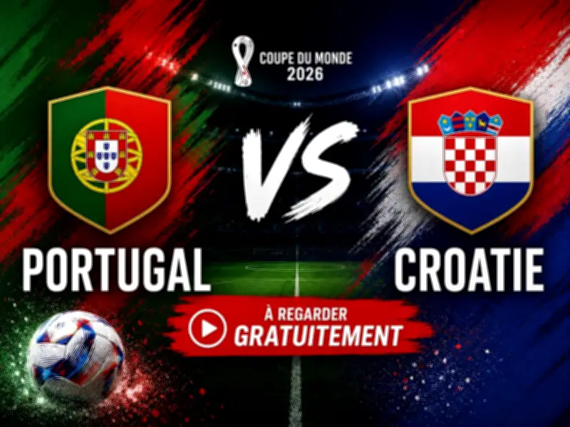 Portugal-Croatie : chaînes et horaires du match gratuit