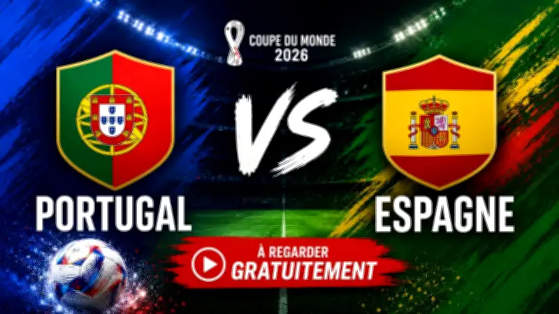 Portugal-Espagne : où regarder le match gratuitement à l'étranger