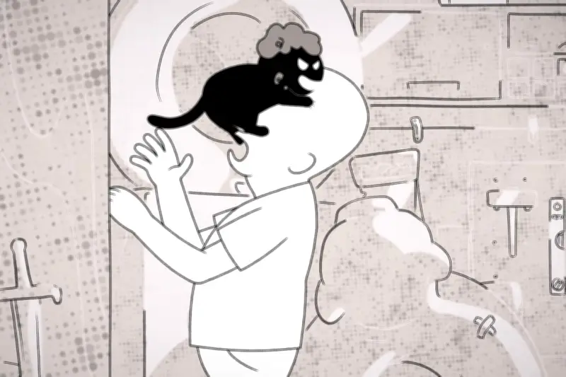 Putain de chat ! : une série animée irrévérencieuse et hilarante