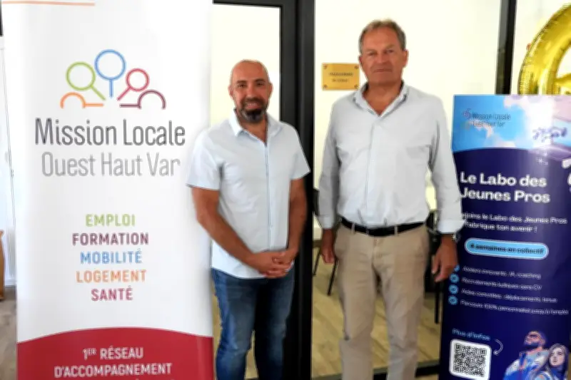 Romain Debray prend la présidence de la Mission locale ouest haut Var