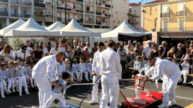 À Sète, la Saint-Pierre débute avec les joutes en chariot des enfants dès 3 ans