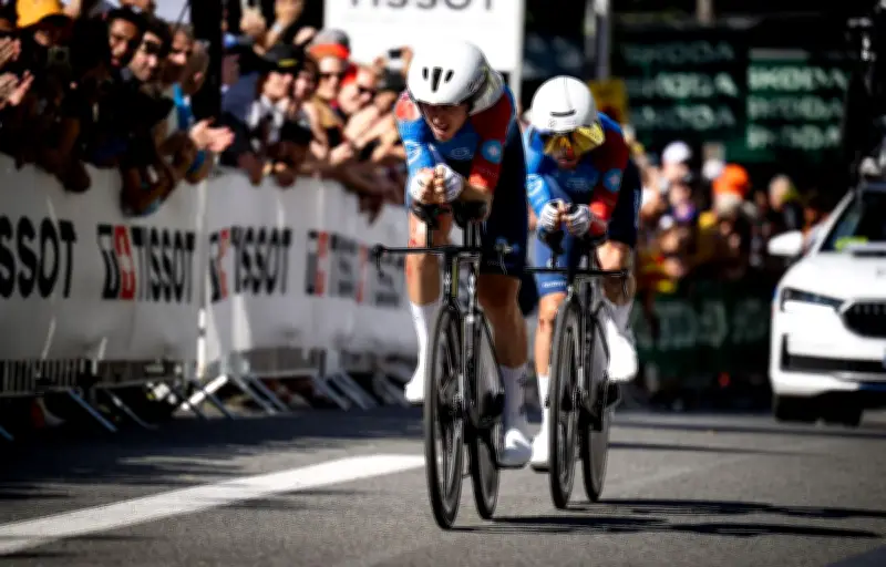 Tour de France 2026 : Clément Berthet abandonne après une chute sur le chrono par équipes