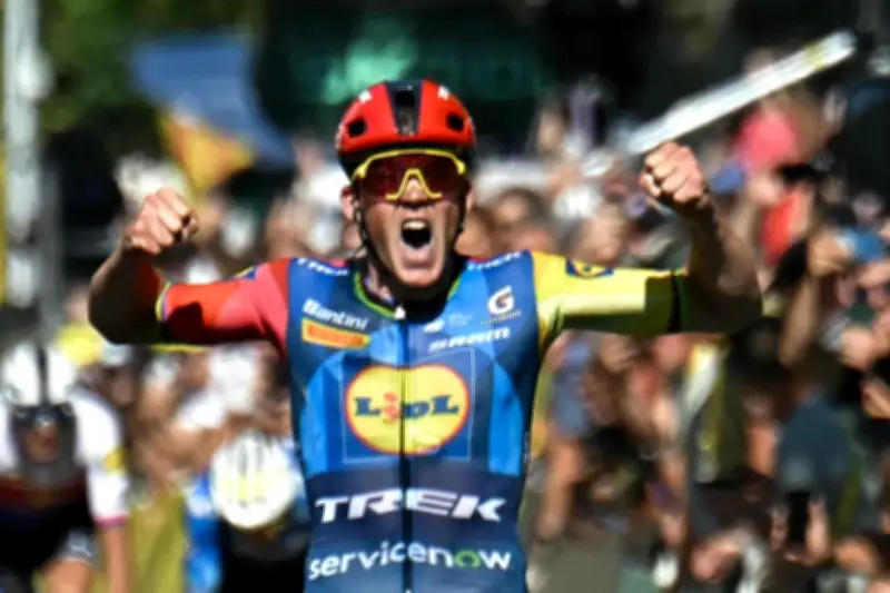 Tour de France : Mads Pedersen remporte la 4e étape à Foix, Traeen nouveau maillot jaune