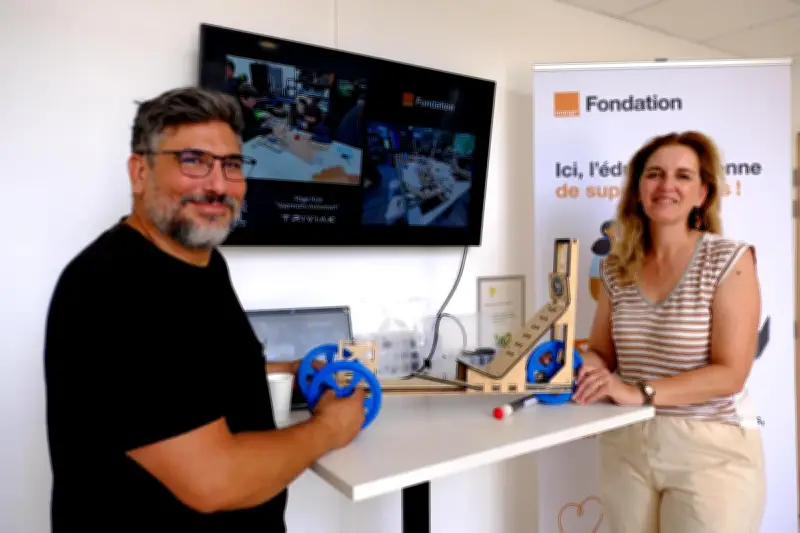 Triviak : un tricycle éco-conçu par des ados exposé chez Orange Sophia Antipolis
