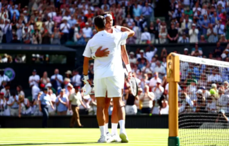 Wimbledon : Djokovic écarte Rinderknech et égale Federer