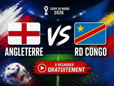 Angleterre - RD Congo : où voir le match gratuitement