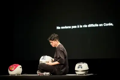 Au Festival d'Avignon, le blues du ricecooker coréen