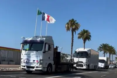 Cagnes-sur-Mer : les forains défient la mairie RN et bloquent l'A8