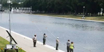 Ex-athlète olympique accusé d'avoir endommagé le bassin du Lincoln Memorial