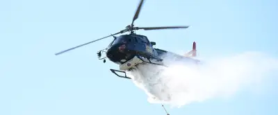 Feu de forêt à Saint-Gervais : un hectare brûlé, circulation perturbée