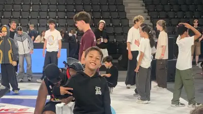 Gabin, 9 ans, danseur de breakdance en route vers les championnats