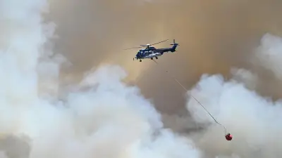 Gard : incendie incontrôlable à Lédenon, 300 hectares brûlés
