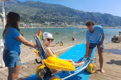Handiplage de Menton : réouverture sous le soleil pour les PMR