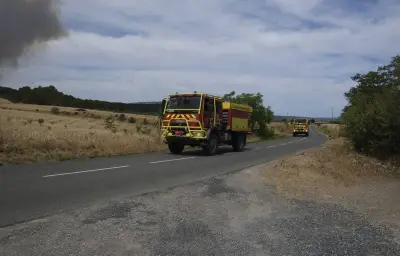Incendie dans l'Aude : 150 pompiers mobilisés, feu fixé mais pas éteint