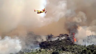 Incendie de Lédenon fixé : 540 hectares brûlés dans le Gard