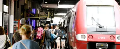 Incendie près des voies ferrées : trains supprimés, jusqu'à 3h de retard