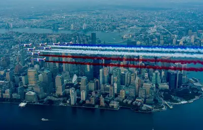 Patrouille de France : défilé historique du 4-Juillet à New York