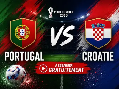 Portugal-Croatie : chaînes et horaires du match gratuit