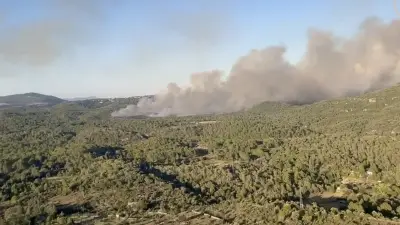 Reprise du feu à Carlencas : quatre Canadair déployés face à un mur de flammes de 100 mètres