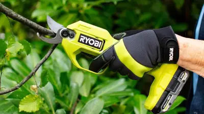 Sécateur électrique Ryobi à prix réduit sur Amazon : stocks limités