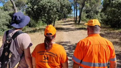 Trente bénévoles du CCFF lancent la saison estivale à Les Matelles