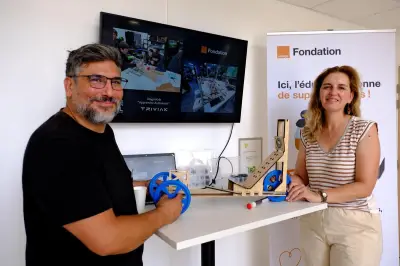 Triviak : un tricycle éco-conçu par des ados exposé chez Orange Sophia Antipolis