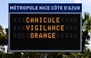 Canicule : vigilance orange prolongée dans les Alpes-Maritimes, le Var et la Corse