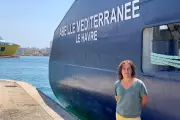 Christelle Solo-Tinevez, unique femme à bord de l'Abeille Méditerranée