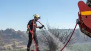 Incendie dans l'Aude : 10 photos de la lutte des pompiers