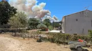 Incendie à Lédenon : 30 hectares brûlés, le feu progresse vers Cabrières