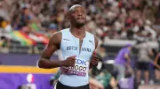 Tate Taylor, 18 ans, bat Tebogo sur 200 m en 19.75 à Eugene